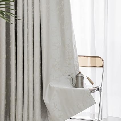 Bedroom Curtains - Blackout the Light Curtain for Window 2 Pieces Package